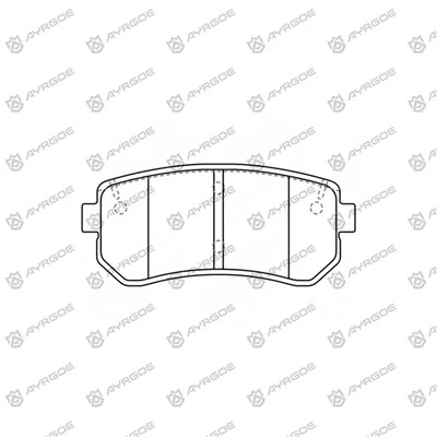 D11195MH pastillas de freno para Hyundai Creta GSB