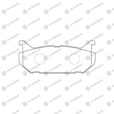 D3079m pastillas de freno para Mazda 929 HD1